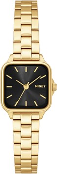 MINET Zlato-černé dámské hodinky GRACE MWL5506
