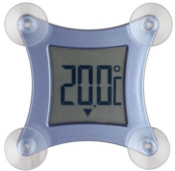 Venkovní digitální teploměr na okno TFA 30.1026 POCO