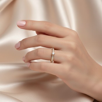 Zlatý 585/1000 prsten s brilianty 381.1242 0,15ct