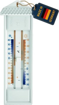 Teploměr min-max - bílý s barevnou stupnicí TFA 10.3014.02.01