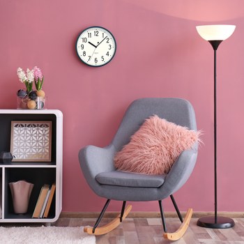 Lavvu LCS3002 - LAVVU Tmavě modré hodiny PASTELS SWEEP - 3 ROKY ZÁRUKA