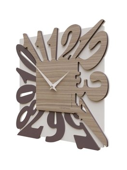 Hodiny CalleaDesign 10-032-85 Dalilah 37 cm ořech