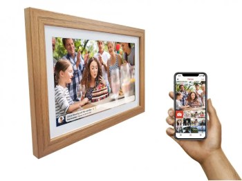 TFA 37.1002.08 - digitální fotorámeček s aplikací FRAMEO a přesným časem