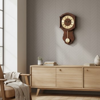 Adler 20311-walnut - Dřevěné kyvadlové hodiny