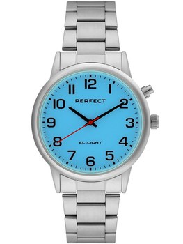 Pánské hodinky Perfect s osvětlením EL001M-02