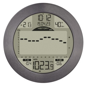 TFA 35.1124.10 - Digitální meteostanice METEOMAR - leštěný hliník