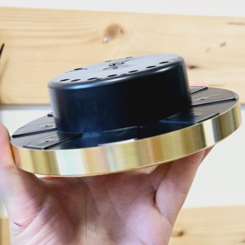 Barometr B802130 - špičkový komponent 134 mm na zabudování s průhledem do mechanismu