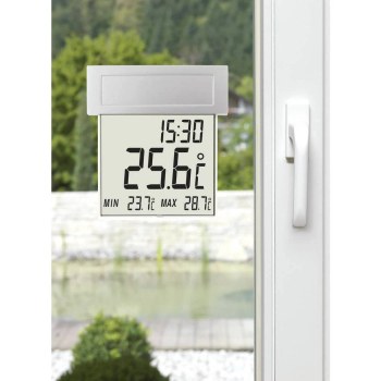 Venkovní digitální teploměr na okno TFA 30.1035 VISION SOLAR