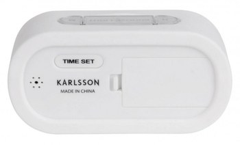 Stolní digitální budík Karlsson KA5753WH