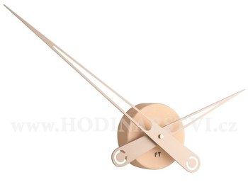 Designové nástěnné hodiny Future Time FT9650CM Hands champagne 60cm