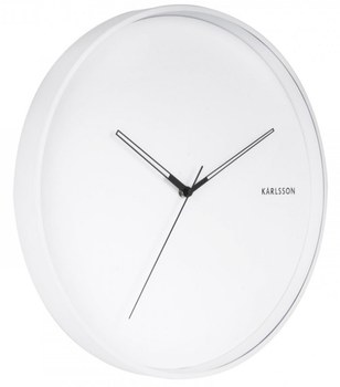Designové nástěnné hodiny Karlsson KA5807WH 40cm