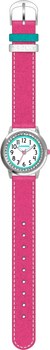 CLOCKODILE CWG5120 Růžové třpytivé dívčí dětské hodinky s kamínky SPARKLE
