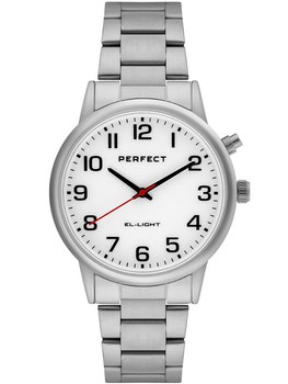 Pánské hodinky Perfect s osvětlením EL001M-02