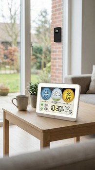 JVD RB3409 - meteorologická stanice se stálým osvětlením displeje