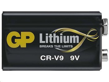 Baterie GP 9V lithiová 6F22