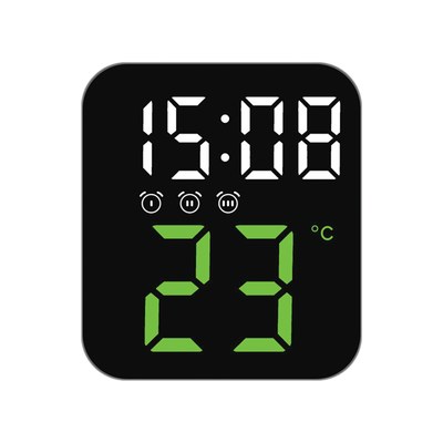 JVD SB8015.2 - Stále podsvícené hodin s mnoha funkcemi