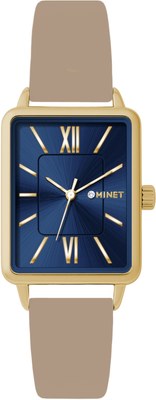 MINET Zlato-modré dámské hodinky SIENA MWL5431