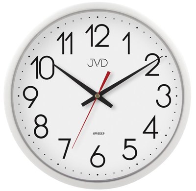 JVD HP614.1 - dobře čitelné hodiny s tichým chodem