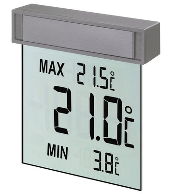 Venkovní digitální teploměr na okno TFA 30.1025