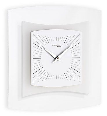 Designové nástěnné hodiny I059BN white IncantesimoDesign 35cm