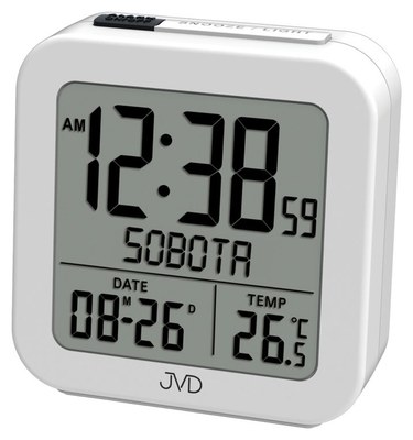 JVD RB9370.1 - Rádiem řízený budík s češtinou