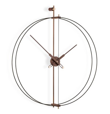 Designové nástěnné hodiny Nomon Barcelona Premium Black 81cm