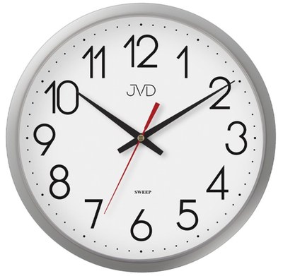 JVD HP614.2 - dobře čitelné hodiny s tichým chodem