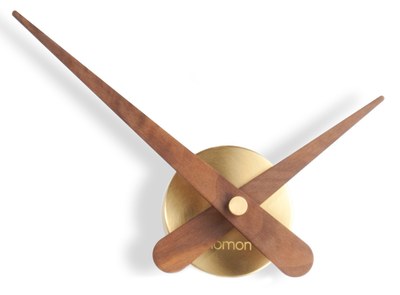Designové nástěnné hodiny Nomon Axioma Gold mini 37cm