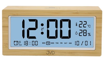 Budík svítící JVD SB2897
