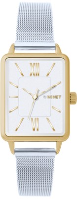 MINET Stříbrno-zlaté dámské hodinky SIENA MWL5426