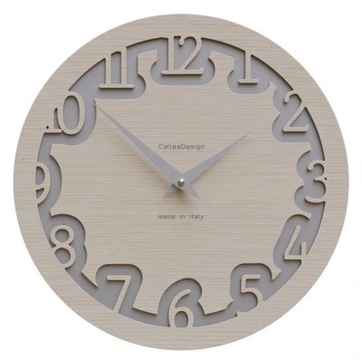 Hodiny CalleaDesign 10-002-81 Labyrinth 30 cm dub