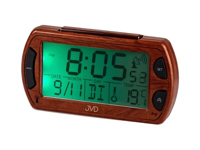 Radiem řízený budik JVD RB358.12