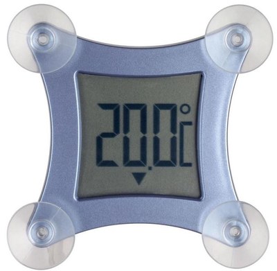 Venkovní digitální teploměr na okno TFA 30.1026 POCO