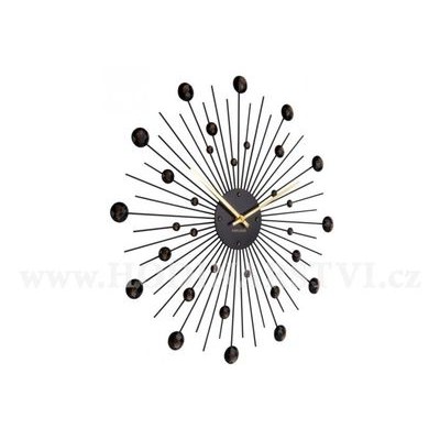 Designové nástěnné hodiny KA5898BK Karlsson 35cm
