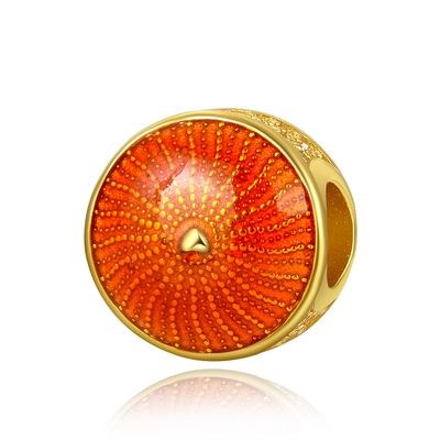MOISS stříbrný 925/1000 přívěsek SMALT GOLD
