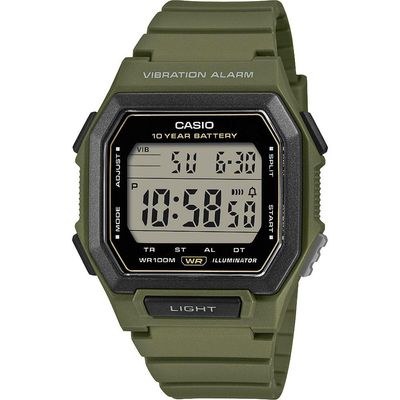 Casio W-738H-3AVEF - digitální hodinky s tichým vibračním budíkem