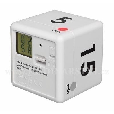 JVD SH8209 - Vlhkotěsné digitální hodiny s kuchyňskou minutkou