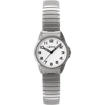 Dámské pružné hodinky LAVVU LWL5010 STOCKHOLM Small White