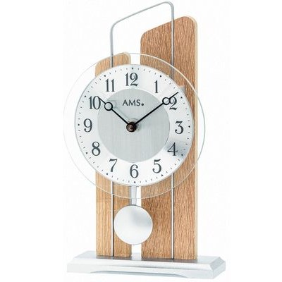 AMS T1261 - Stolní hodiny s kyvadlem v moderním designu