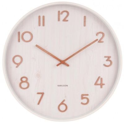 Designové nástěnné hodiny Karlsson KA5810WH 60cm
