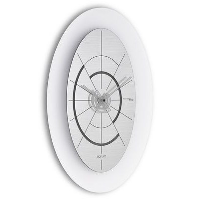 Designové nástěnné hodiny I560M chrome IncantesimoDesign 45cm