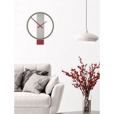JVD HC501.1 - velké moderní hodiny o průměru 50 cm