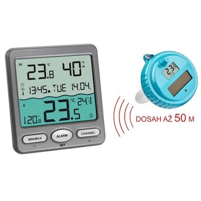 Venkovní digitální teploměr na okno TFA 30.1025