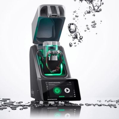 WR TEST tlaková zkouška na stroji ProofMaster PRO provádí Hodinářství.cz