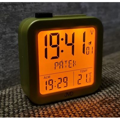 TFA 60.2545.10 - Digitální budík s rádiově řízeným časem - antracit