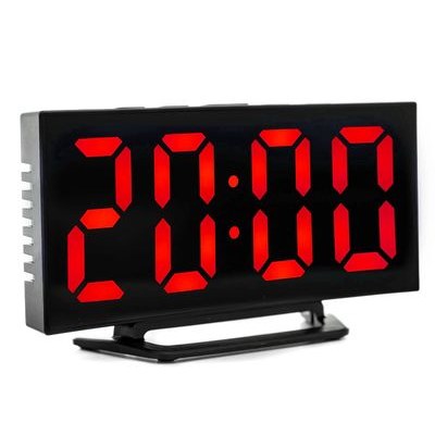 JVD SB3811.2 - Stále svítící budík s možností regulace jasu a mnoha užitečnými funkcemi