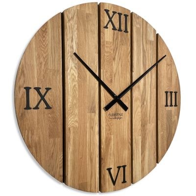 JVD HC501.1 - velké moderní hodiny o průměru 50 cm