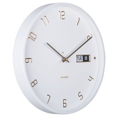 Designové nástěnné hodiny KA5953WG Karlsson 30cm