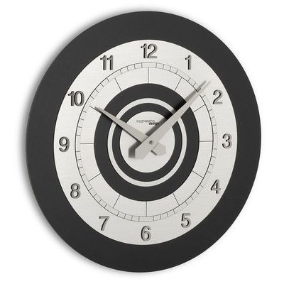 Designové nástěnné hodiny I410N black IncantesimoDesign 40 cm
