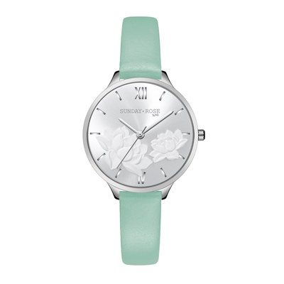 Hodinky SUNDAY ROSE Fashion Pastel Green SUN-F13
